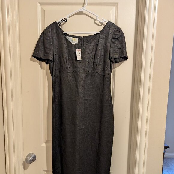 Santa fe Jim Tremblay Dresses & Skirts - NWT Vintage Santa Fe by Jim Tremblay dress size 10 Navy